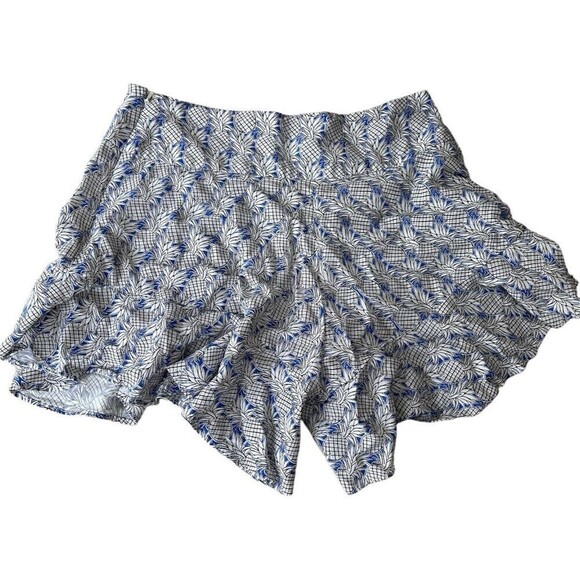 Anthropologie Maeve Shorts Ruffle Hem size 0 MSRP $70 - Picture 1 of 6